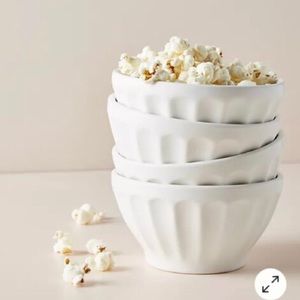 Anthropologie Set of Four Bowls New In Box